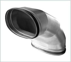 工業(yè)管道中的四種常見彎頭 90°彎頭、咬口彎、沖壓彎與蝦米彎及其連接件法蘭